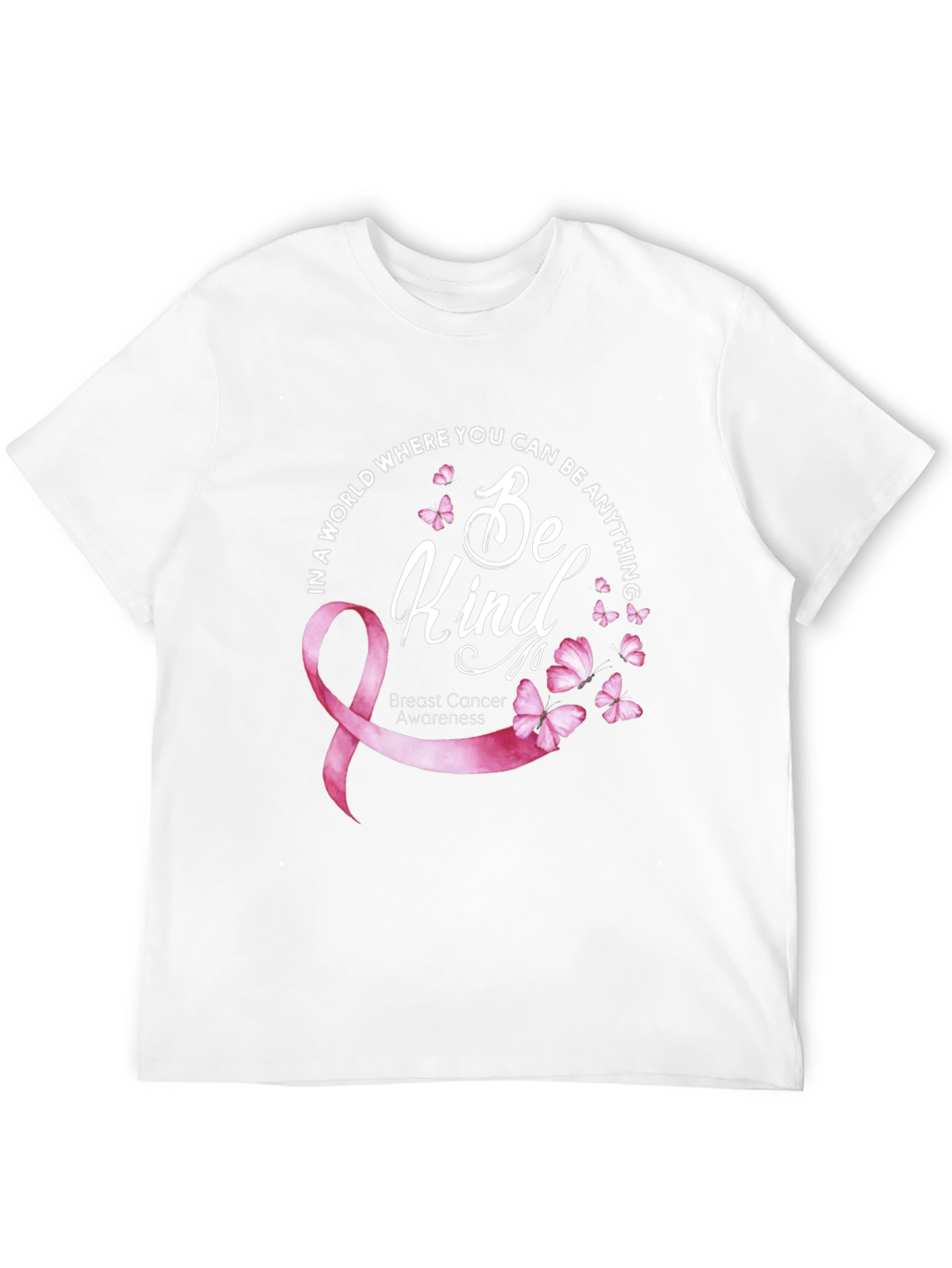 Be Kind Breast Cancer Awareness T-Shirt