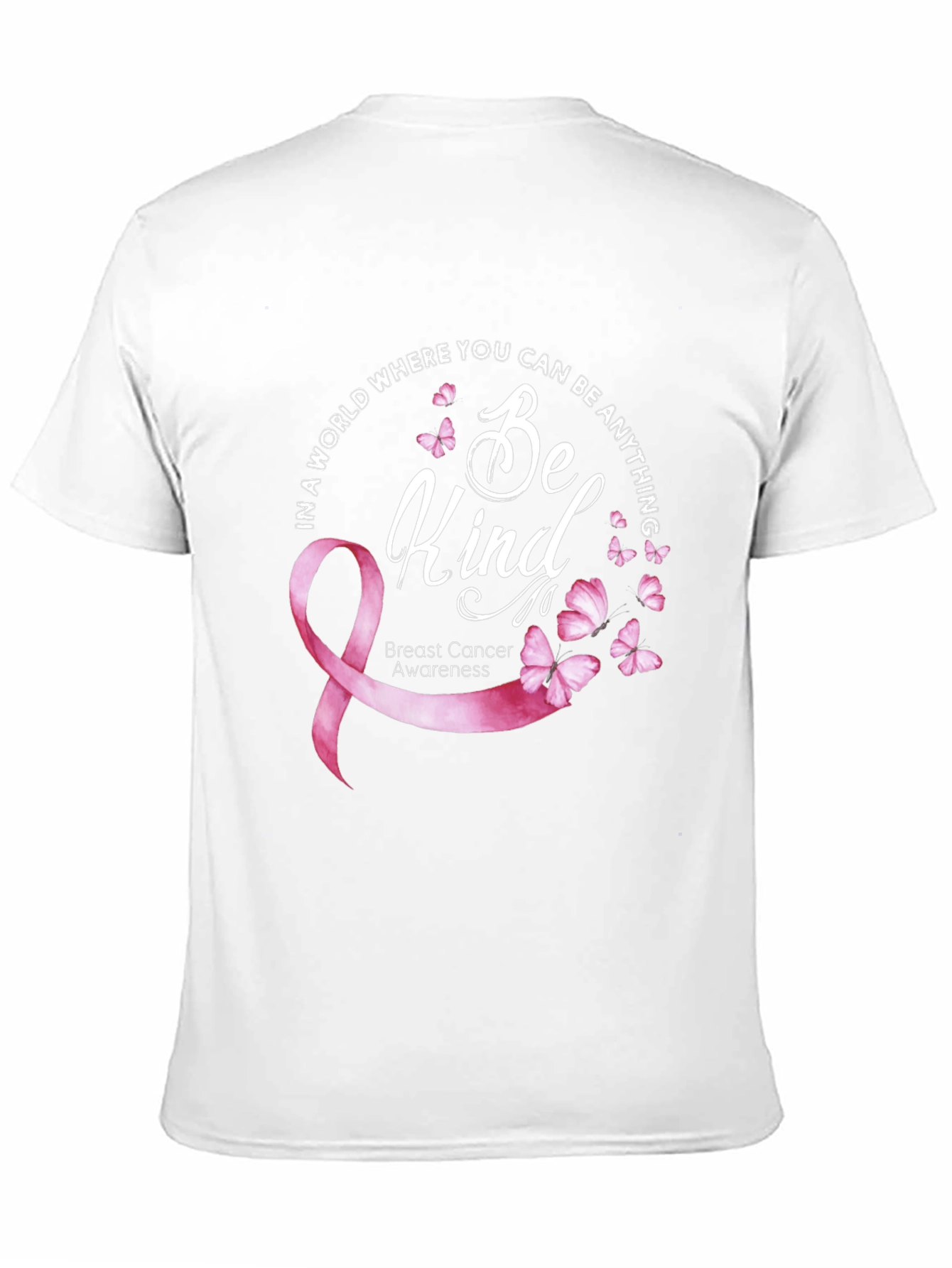 Be Kind Breast Cancer Awareness T-Shirt