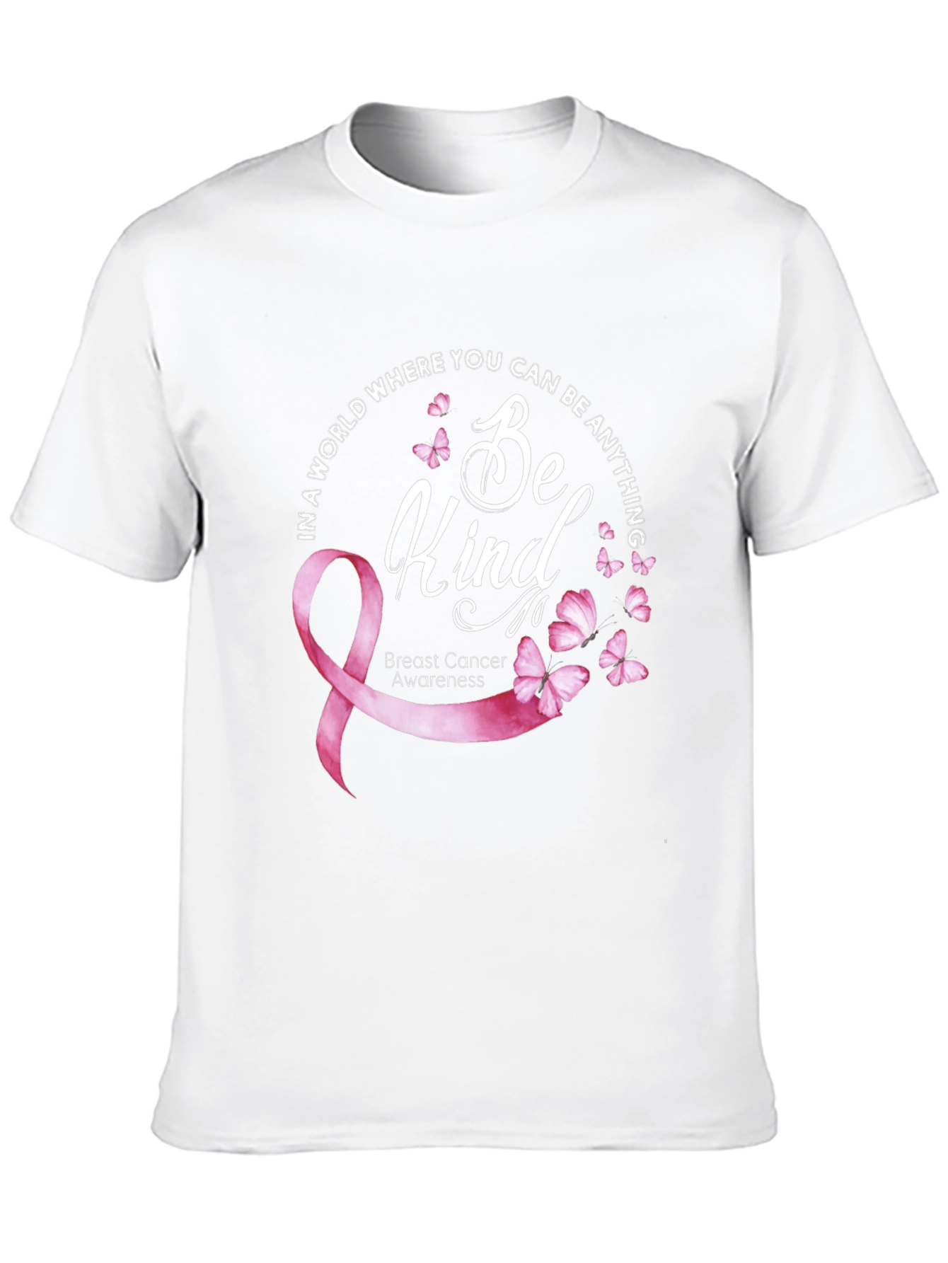 Be Kind Breast Cancer Awareness T-Shirt