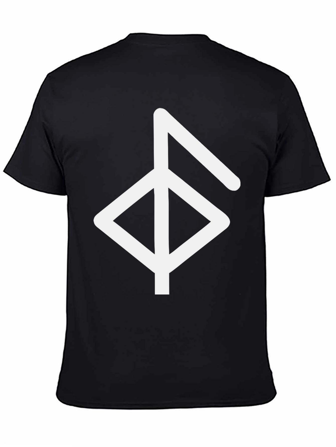 Rune Symbol Graphic Tee - Black