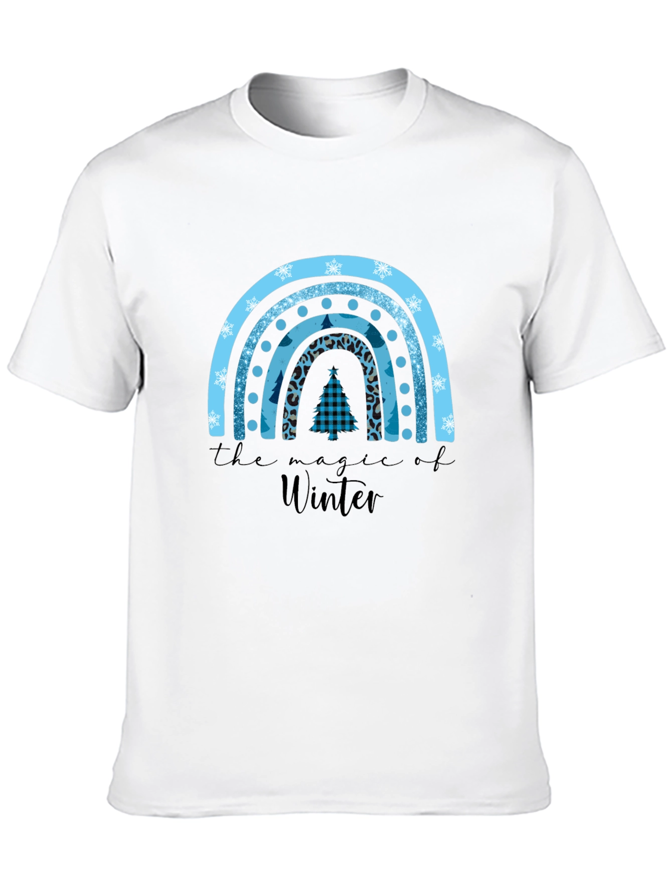 Winter Magic Graphic Tee - Festive Holiday Shirt