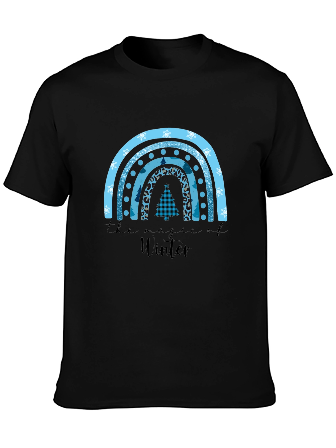 Winter Magic Graphic Tee - Festive Holiday Shirt