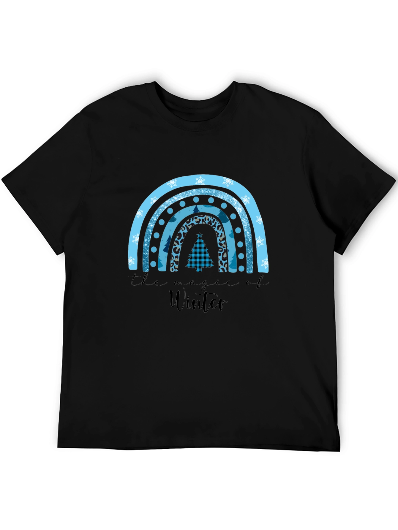 Winter Magic Graphic Tee - Festive Holiday Shirt