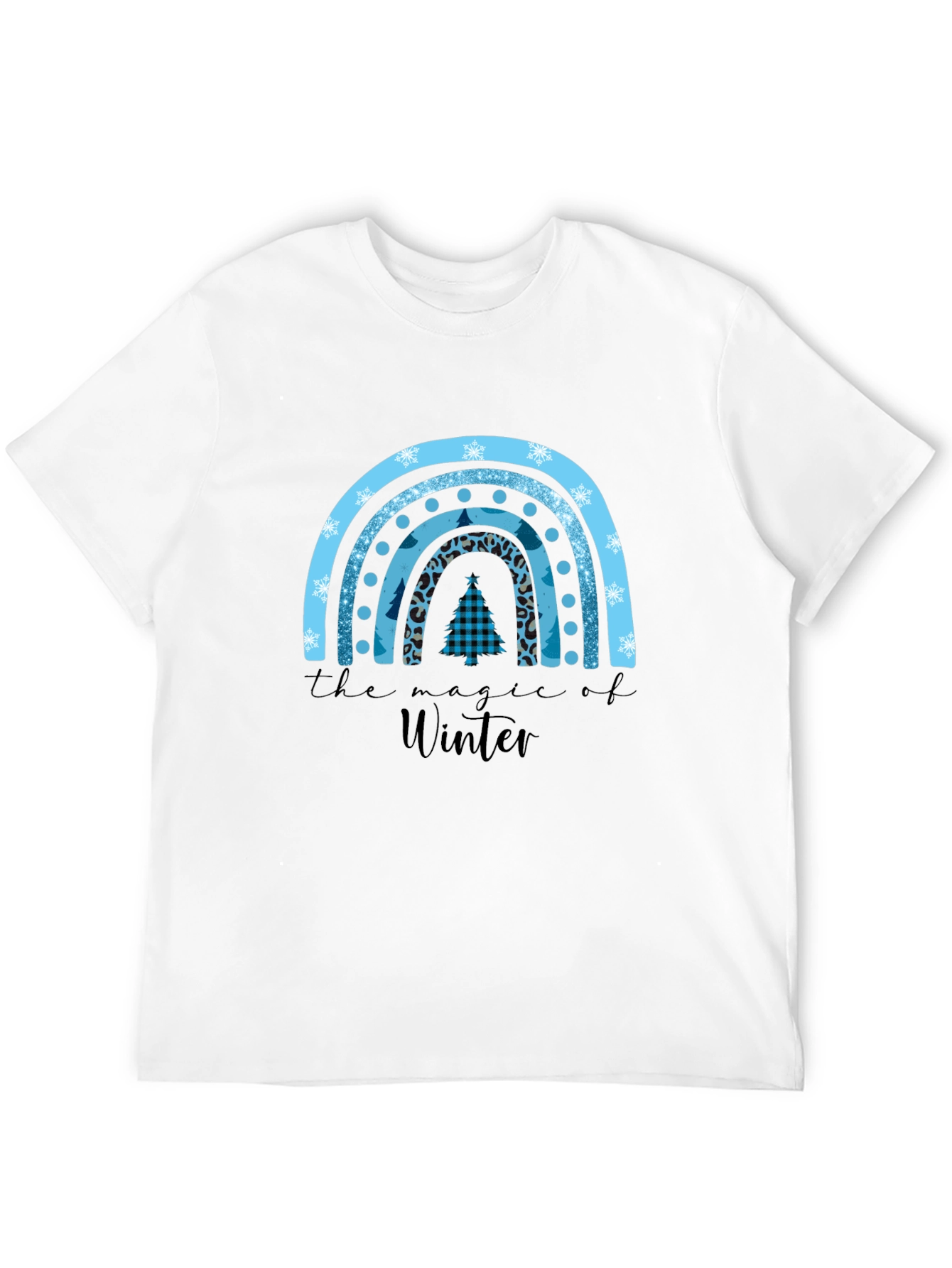 Winter Magic Graphic Tee - Festive Holiday Shirt
