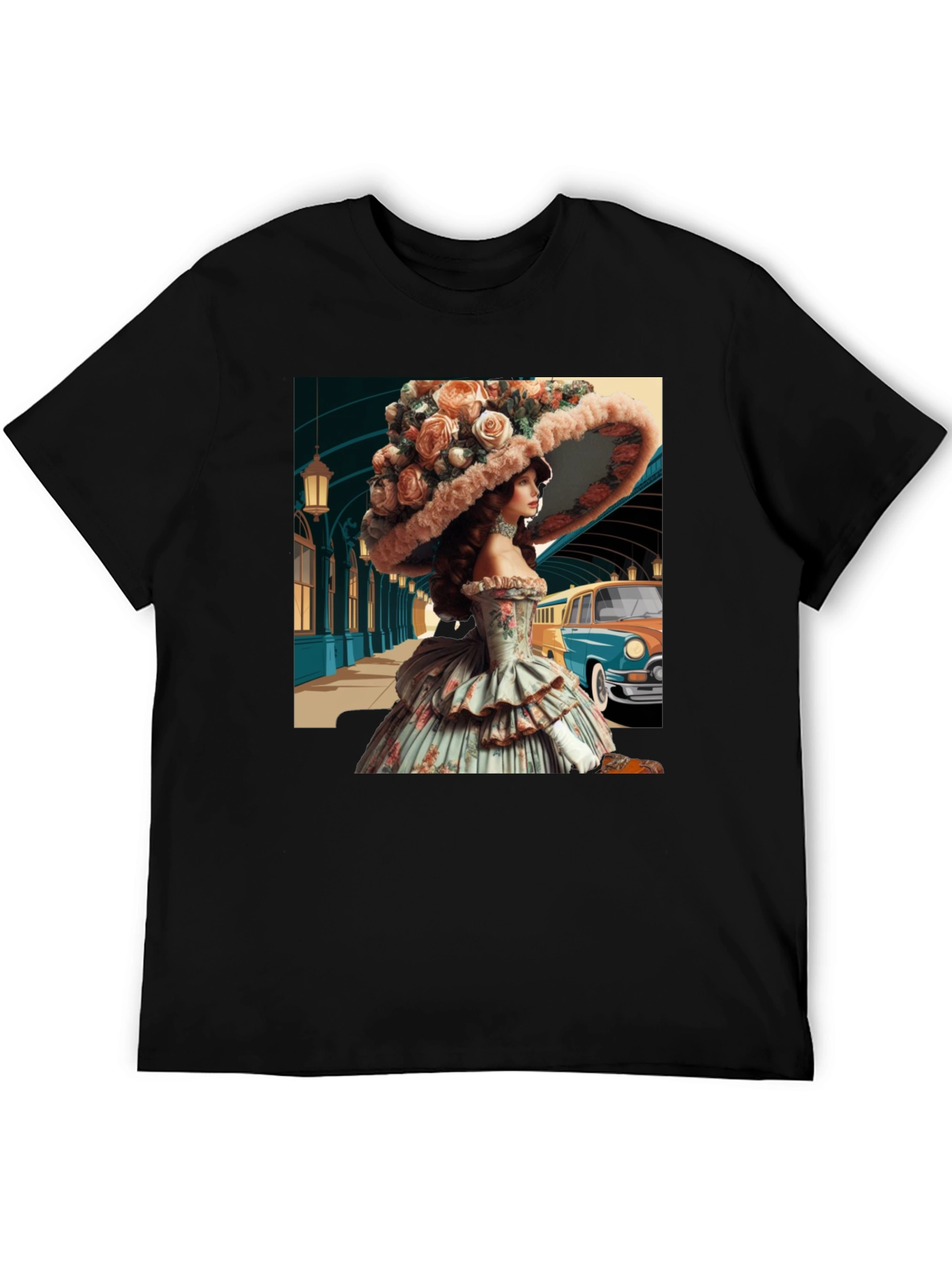 Retro Lady T-Shirt - Stylish and Unique Fashion Tee