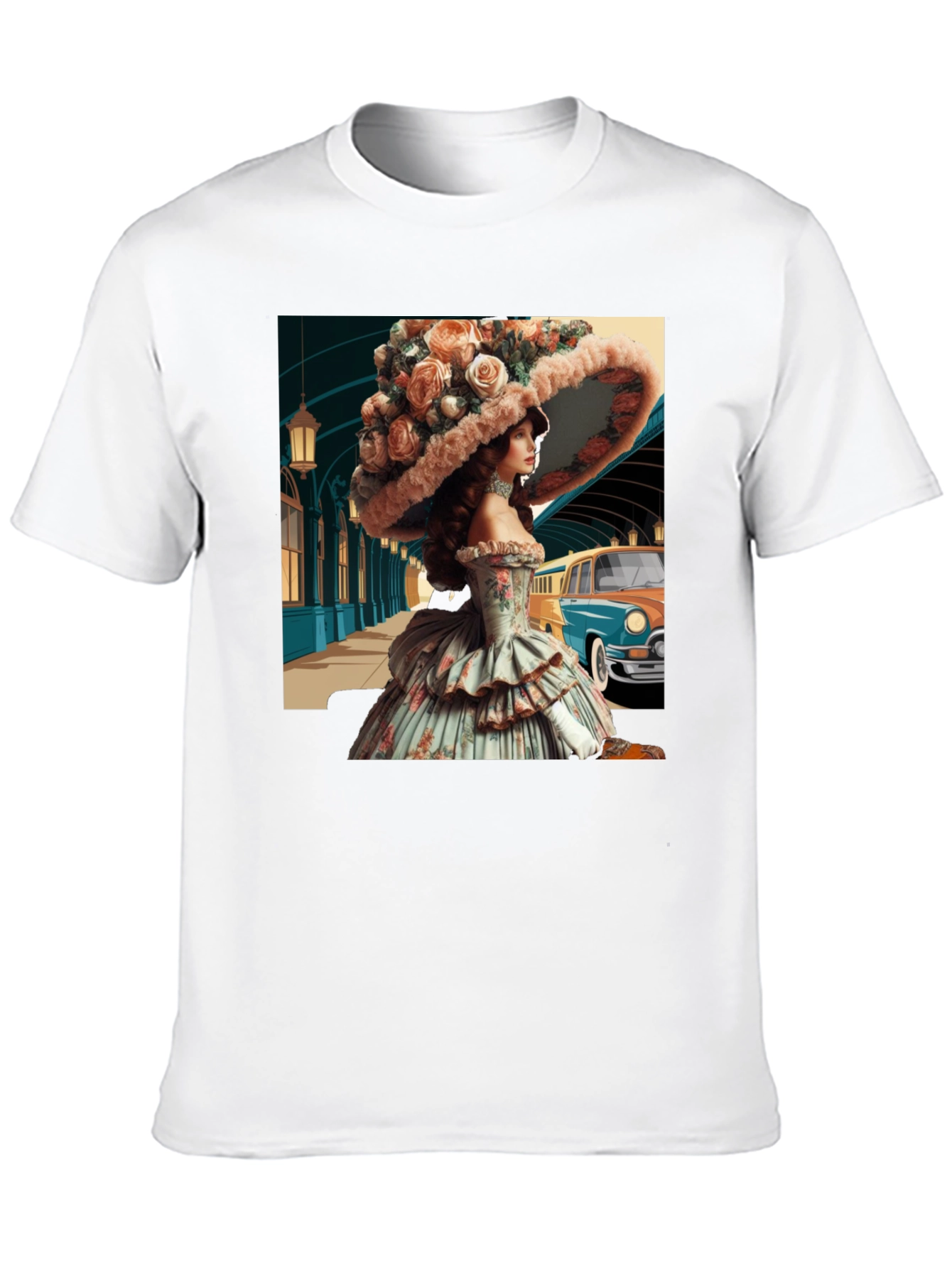 Retro Lady T-Shirt - Stylish and Unique Fashion Tee