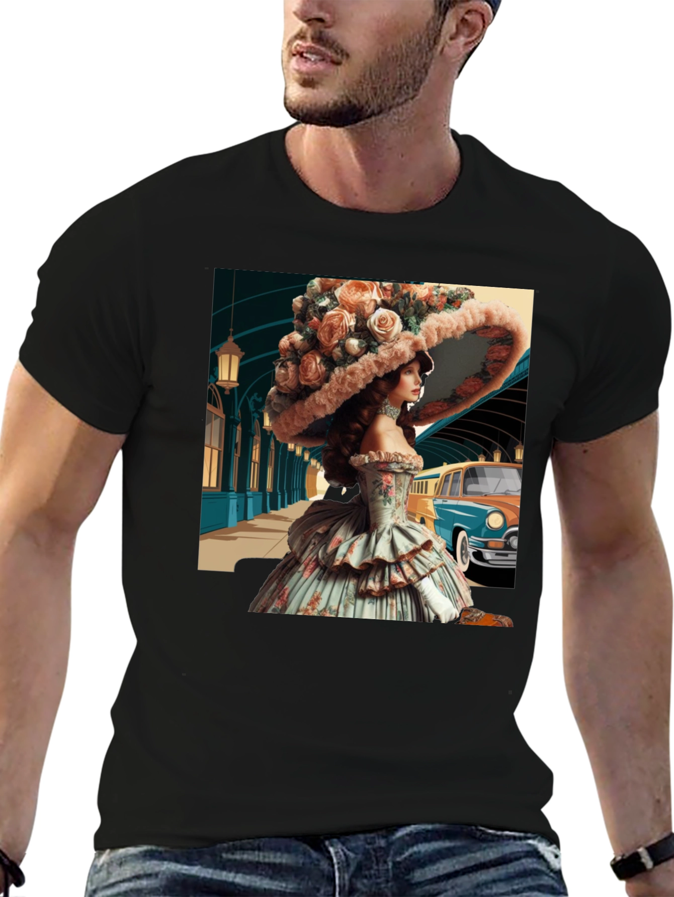 Retro Lady T-Shirt - Stylish and Unique Fashion Tee