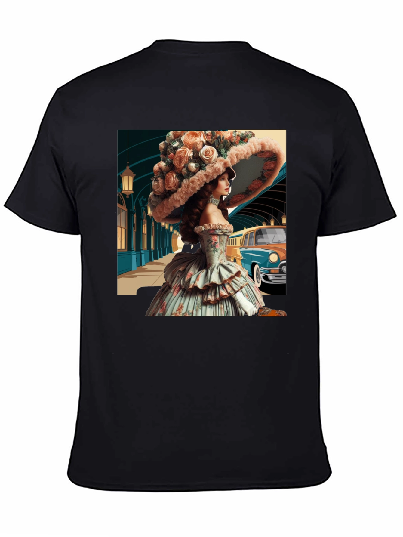 Retro Lady T-Shirt - Stylish and Unique Fashion Tee