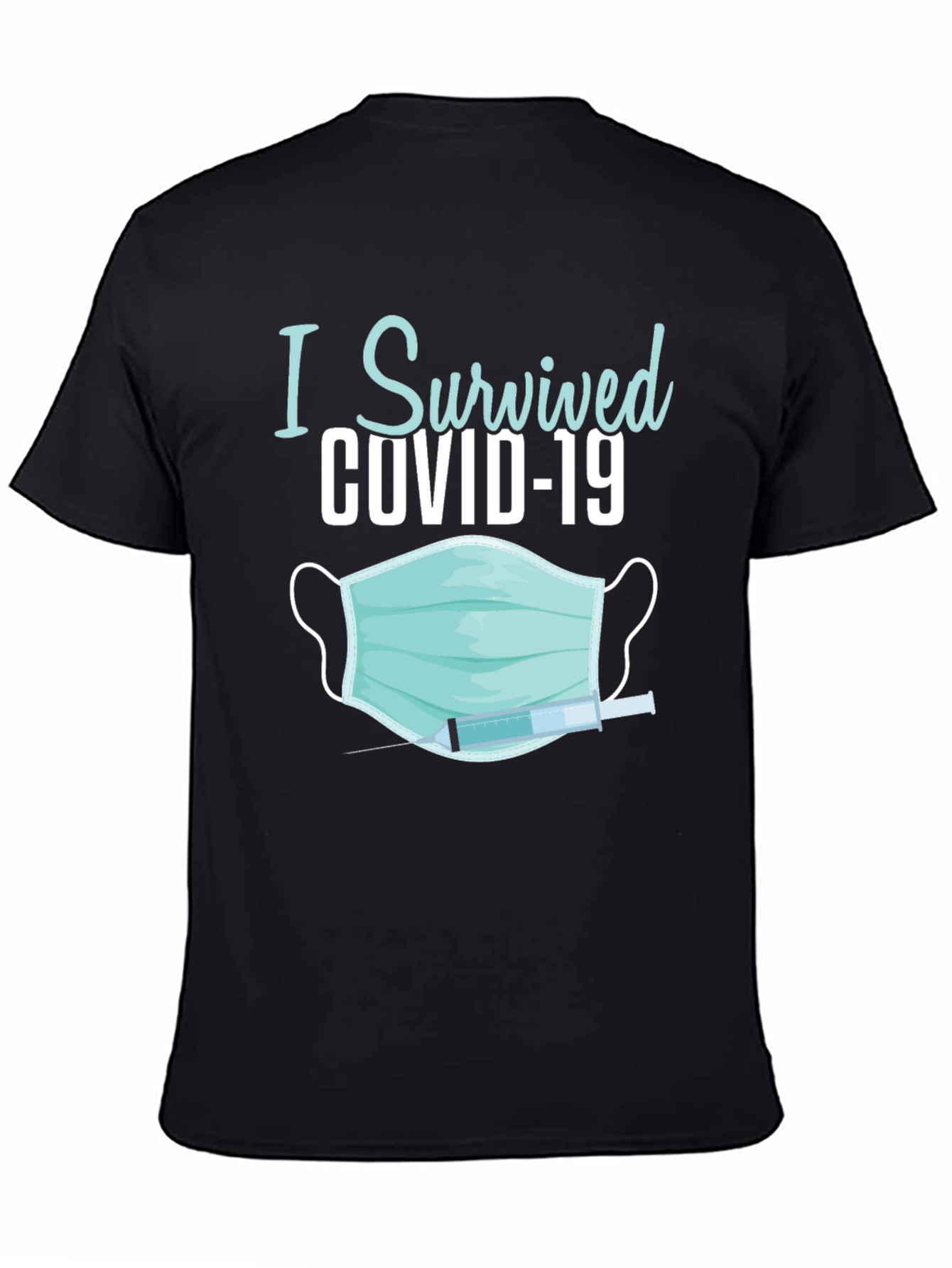 I Survived COVID-19 Graphic T-Shirt