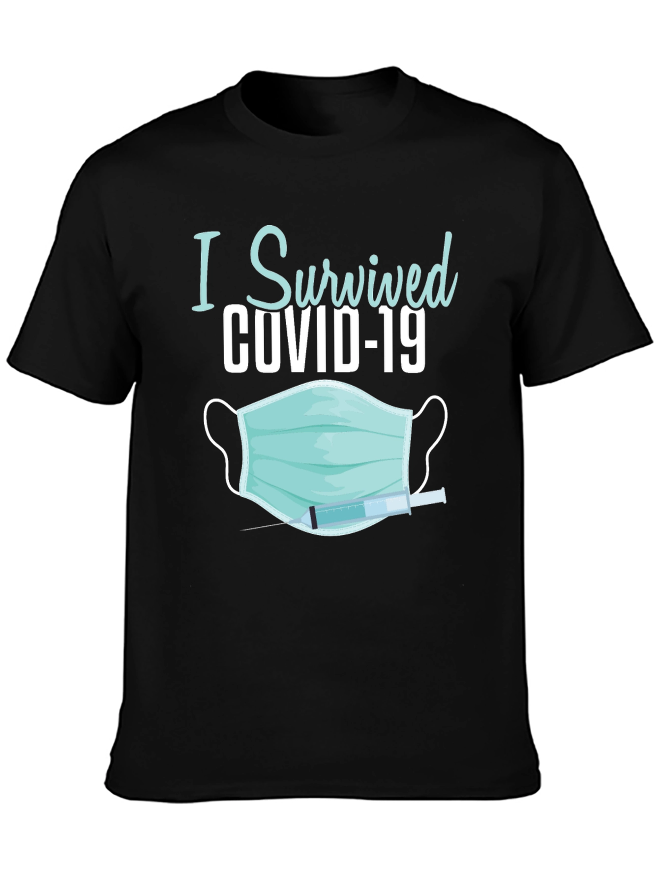 I Survived COVID-19 Graphic T-Shirt