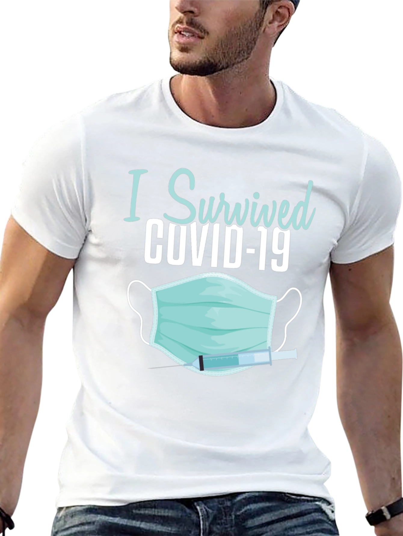 I Survived COVID-19 Graphic T-Shirt