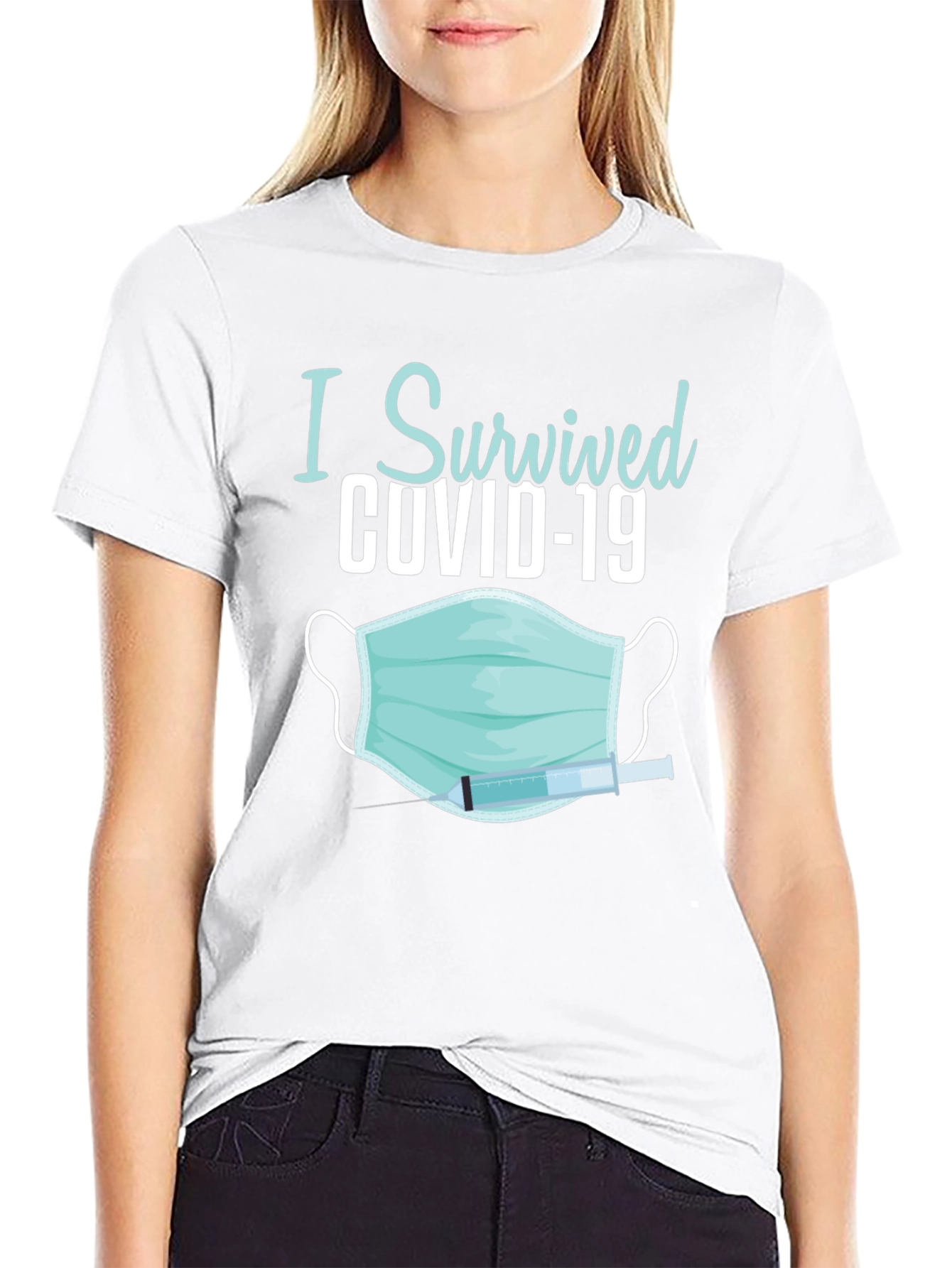 I Survived COVID-19 Graphic T-Shirt