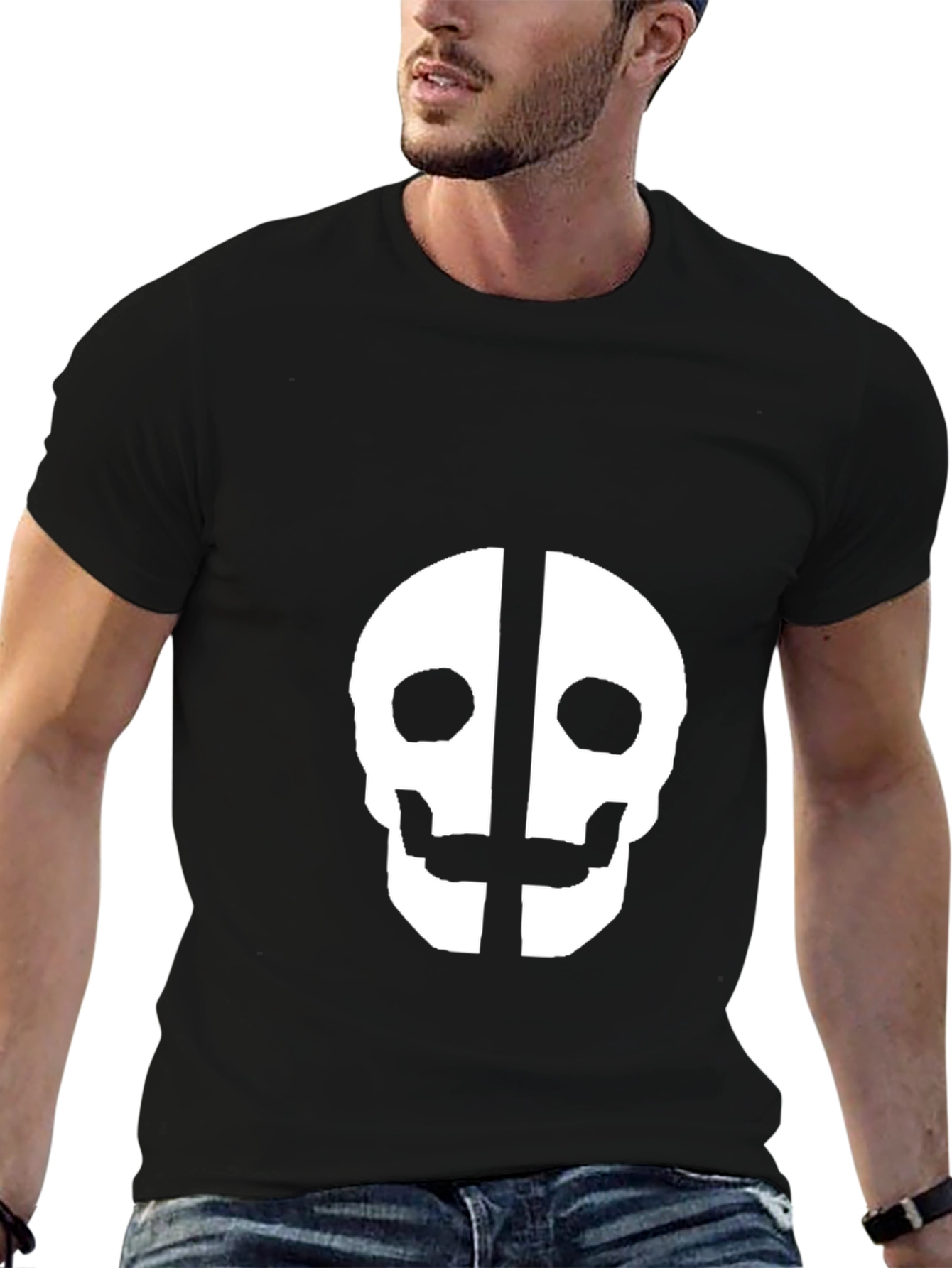 Skull Graphic Black T-Shirt