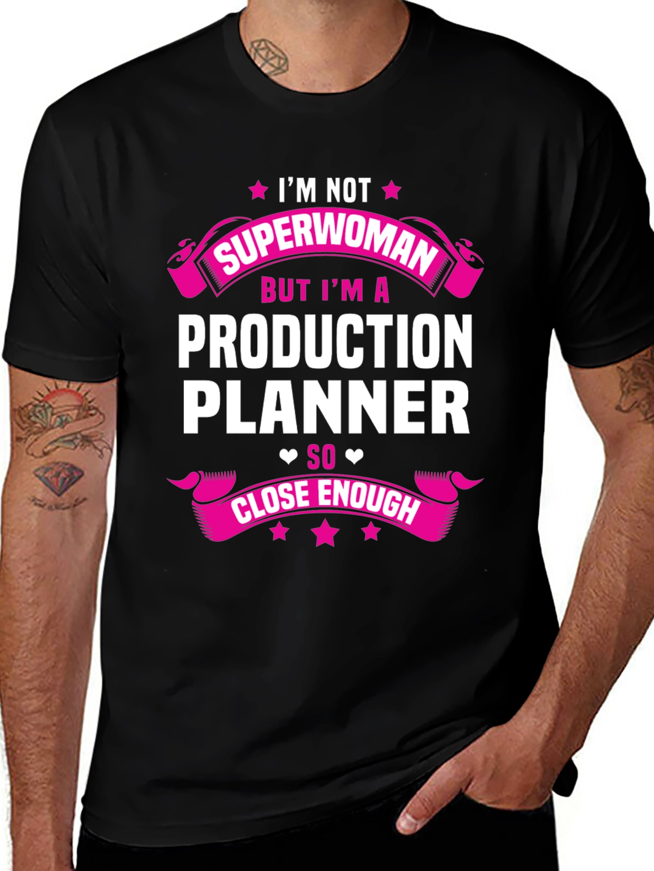 Production Planner T-Shirt - Funny Superwoman Gift