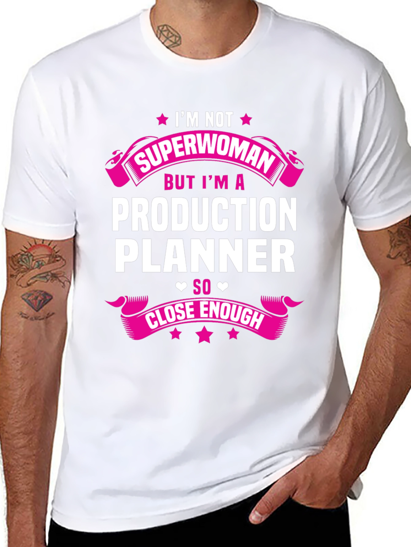 Production Planner T-Shirt - Funny Superwoman Gift