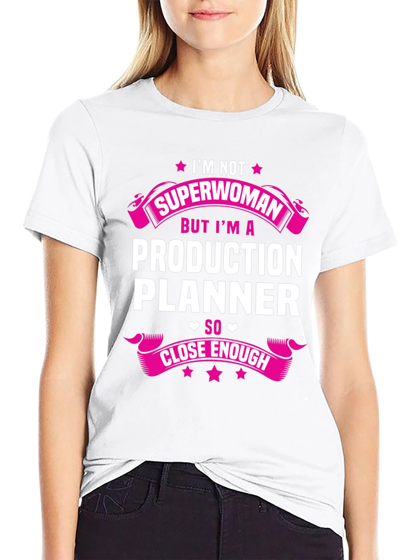 Production Planner T-Shirt - Funny Superwoman Gift