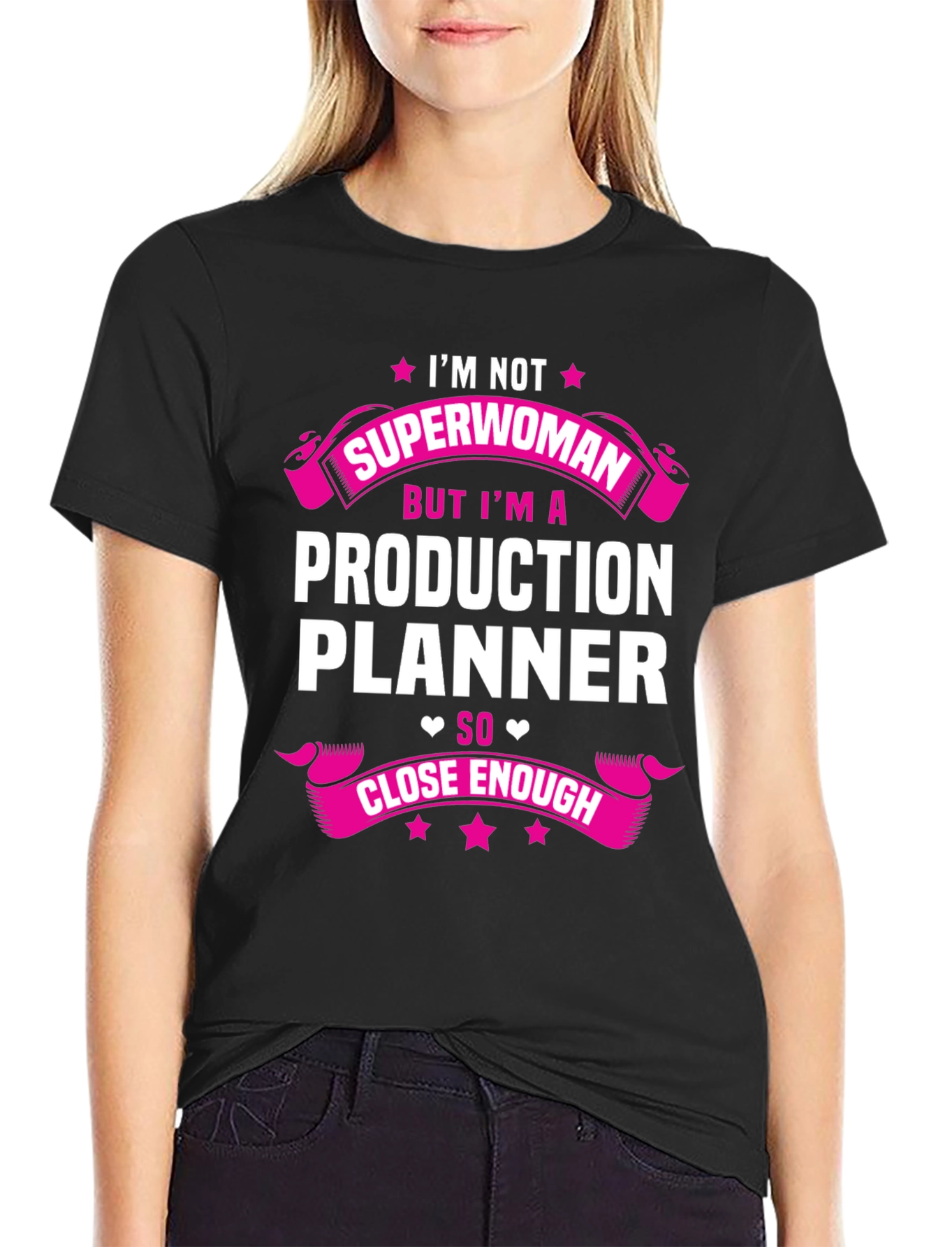 Production Planner T-Shirt - Funny Superwoman Gift