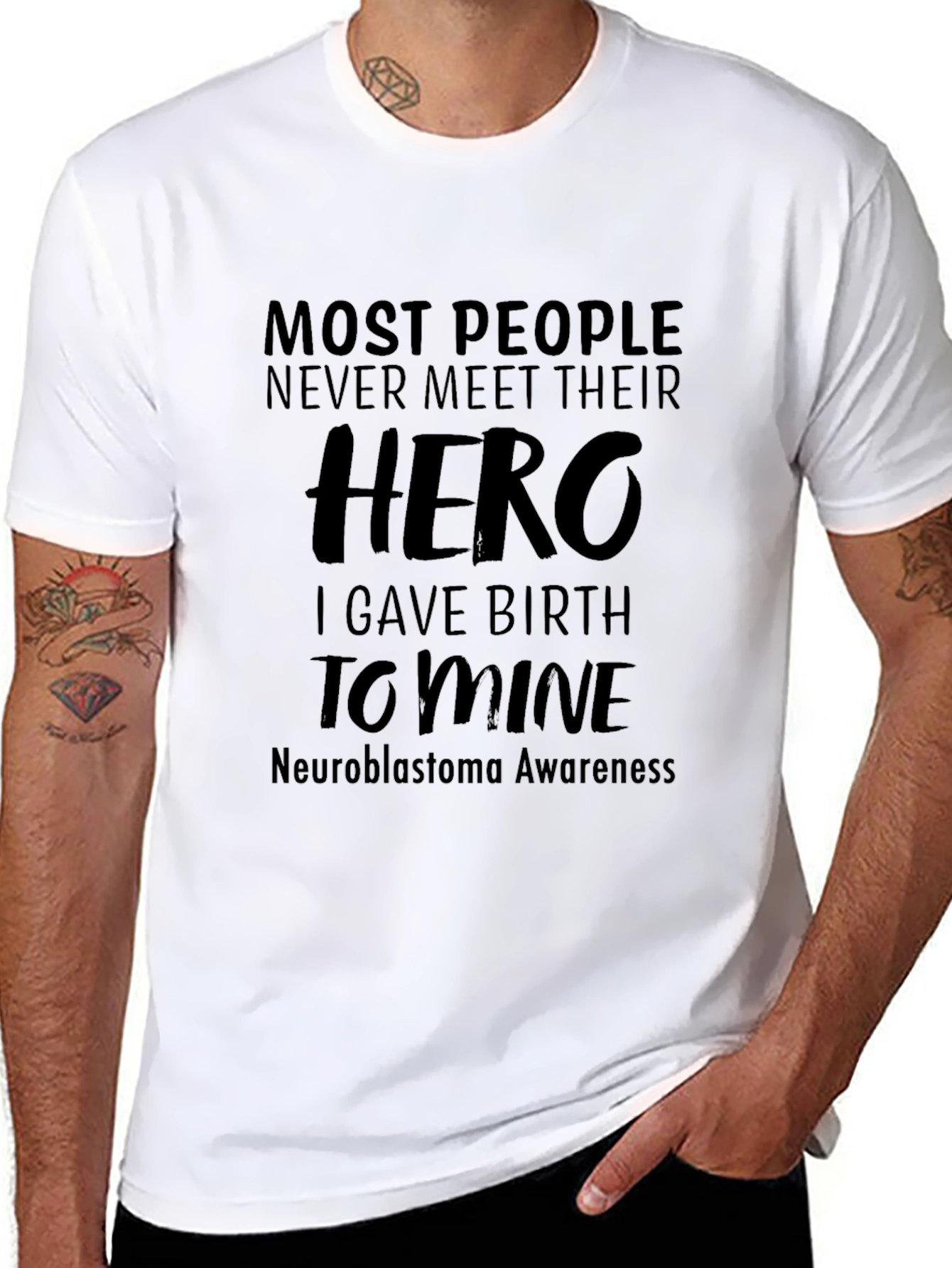 Hero Neuroblastoma Awareness T-Shirt