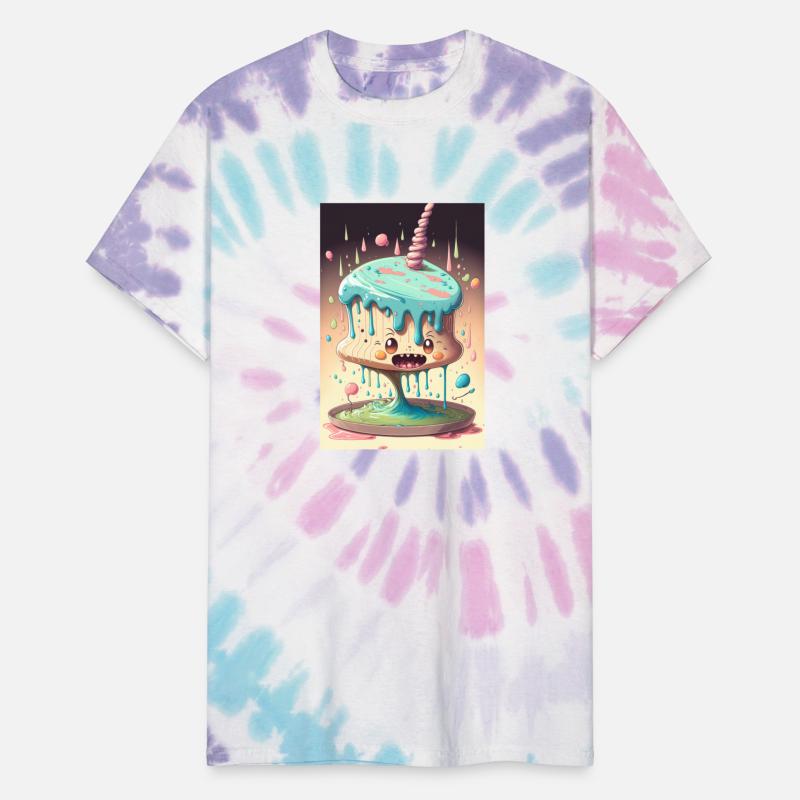 Cake Caricature - January 1st Psychedelic Dessert