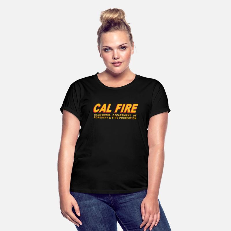 Cal Fire Text California Department black