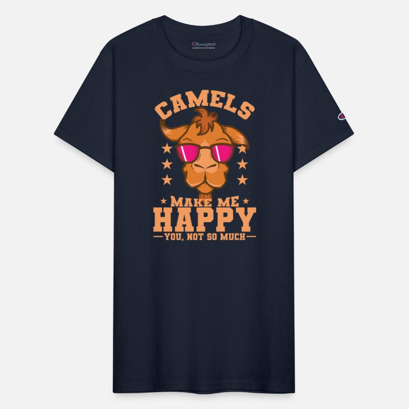 Camels make my Happy Desert Dromedary Animal