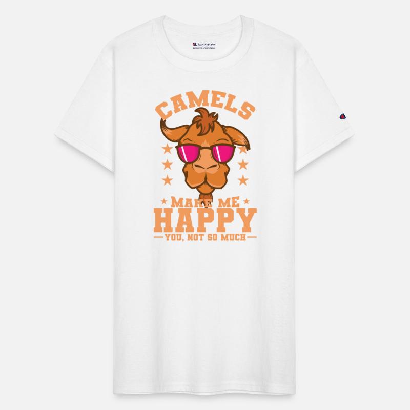 Camels make my Happy Desert Dromedary Animal