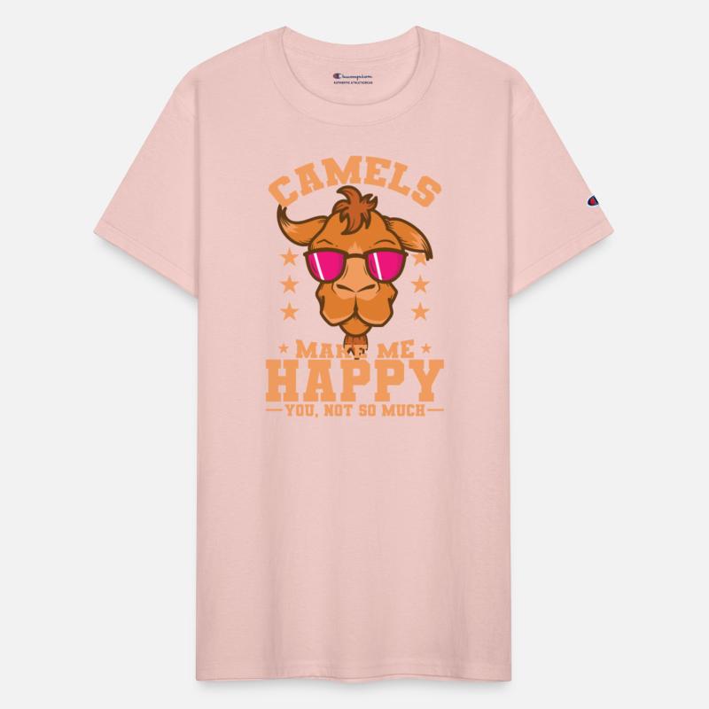 Camels make my Happy Desert Dromedary Animal