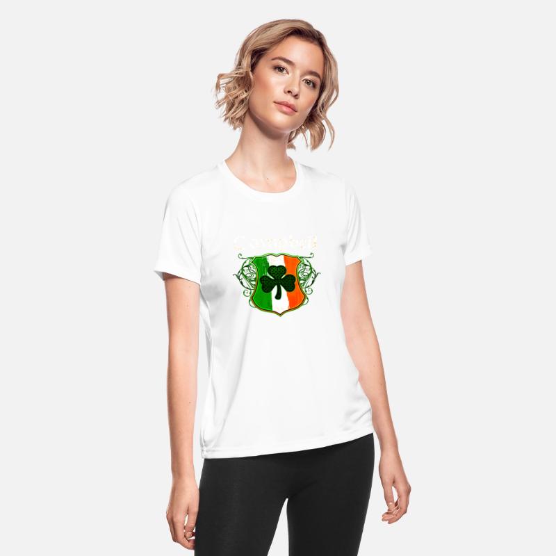 Campbell Irish Surname Ireland Flag Shield