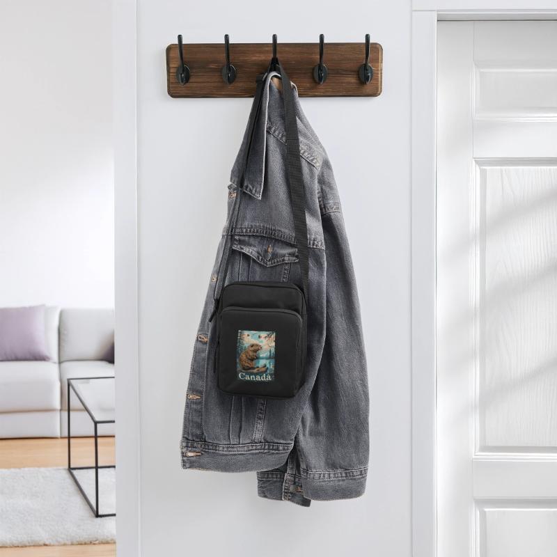 Canada Beaver Wilderness Scene with Stunning