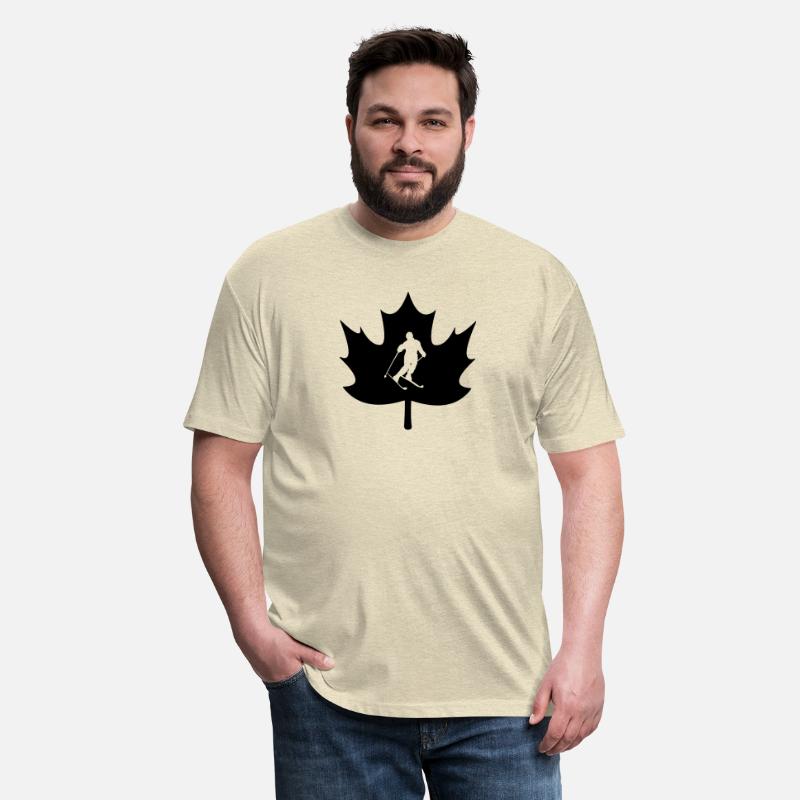 Canada Skiing maple leaf