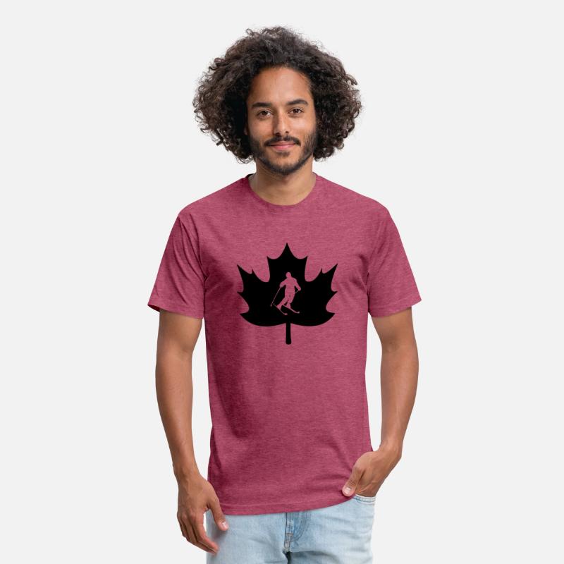 Canada Skiing maple leaf