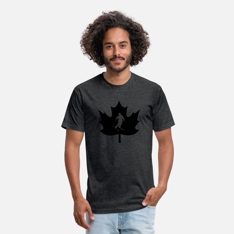 Canada Skiing maple leaf