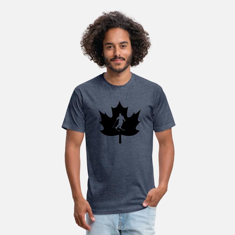 Canada Skiing maple leaf