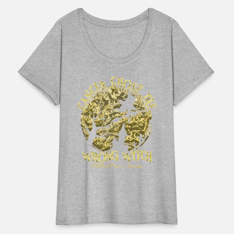 Cancer Witch Golden Childhood Cancer