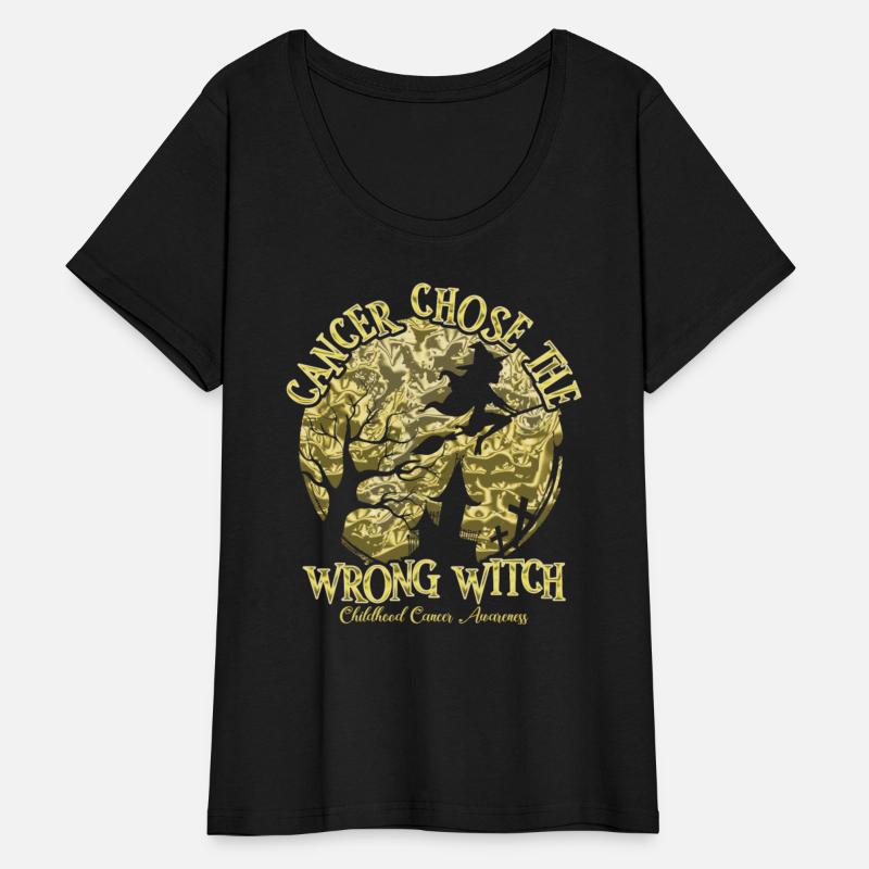 Cancer Witch Golden Childhood Cancer