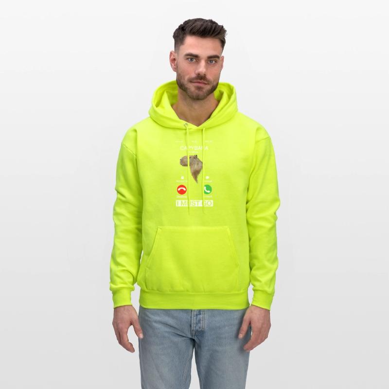 Capybara Is Calling Capibara Rodent Animal Humor