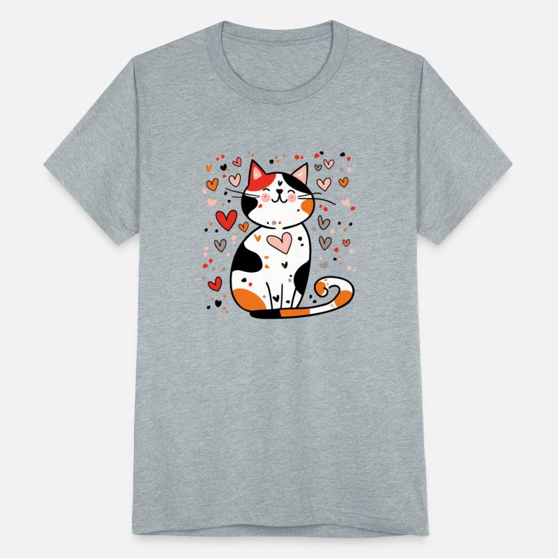 Cat Cute Cat with Hearts