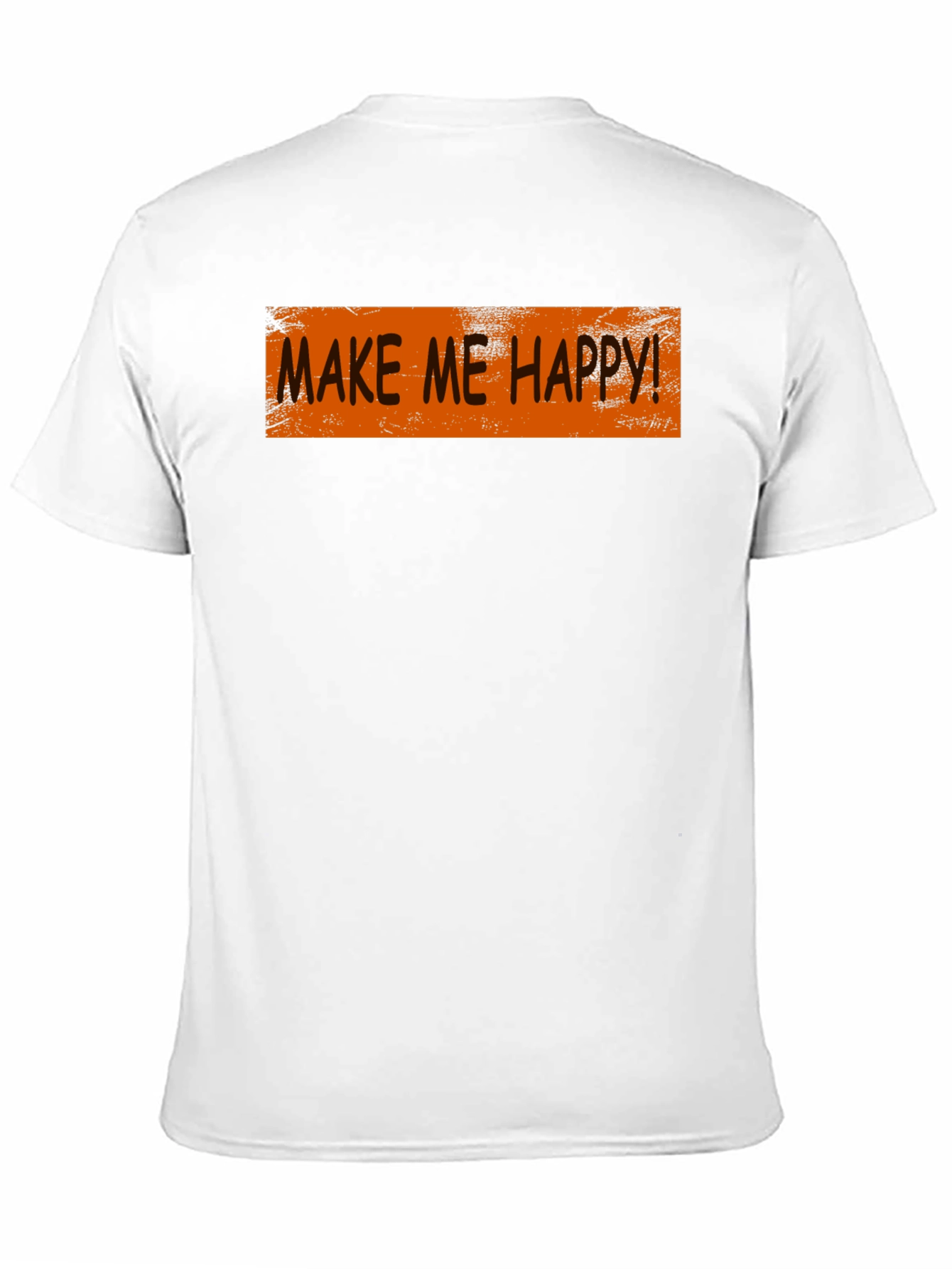 Make Me Happy Graphic Tee - Trendy Casual Style