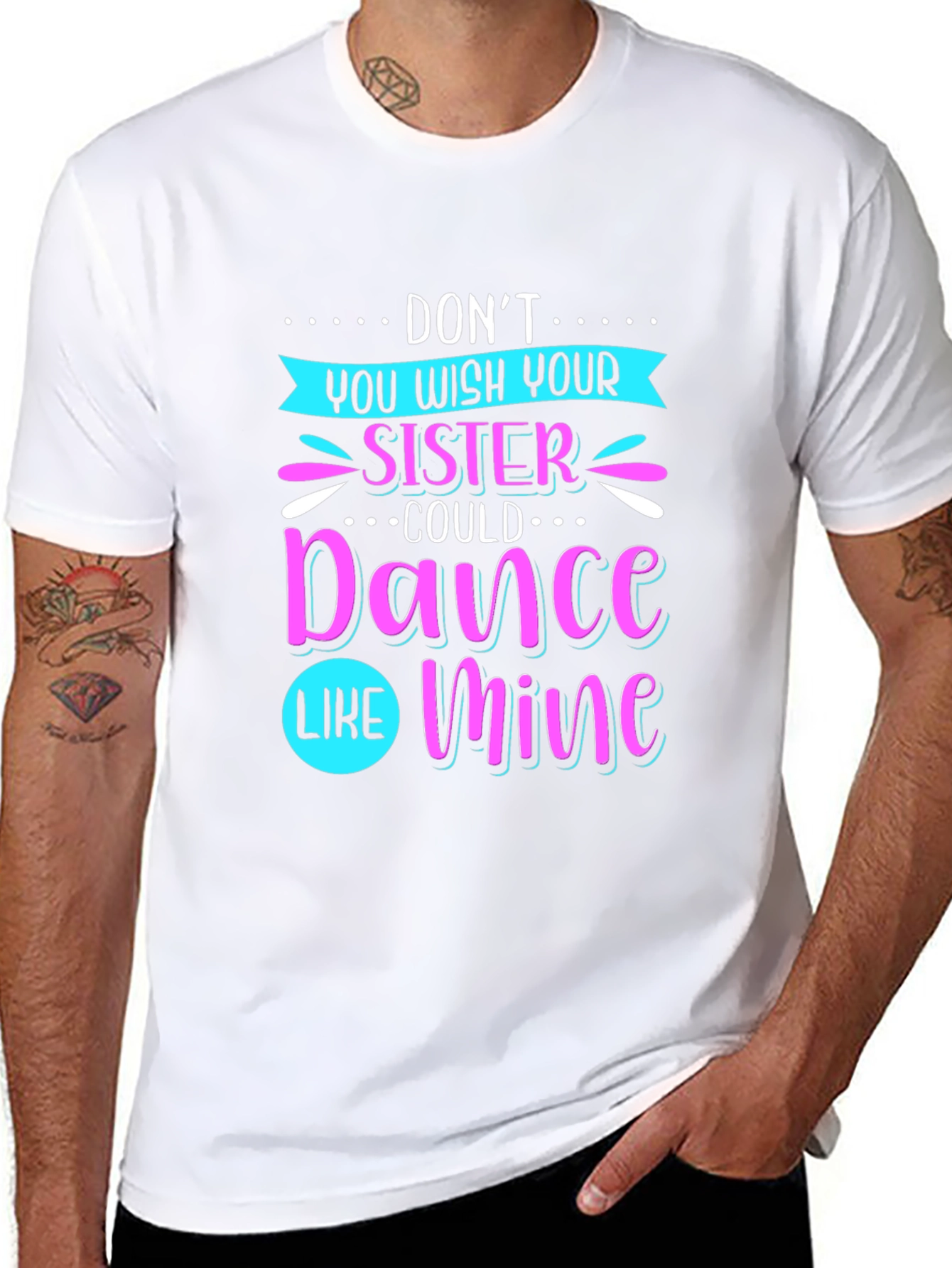 Dance Sister Graphic Tee - Black T-Shirt