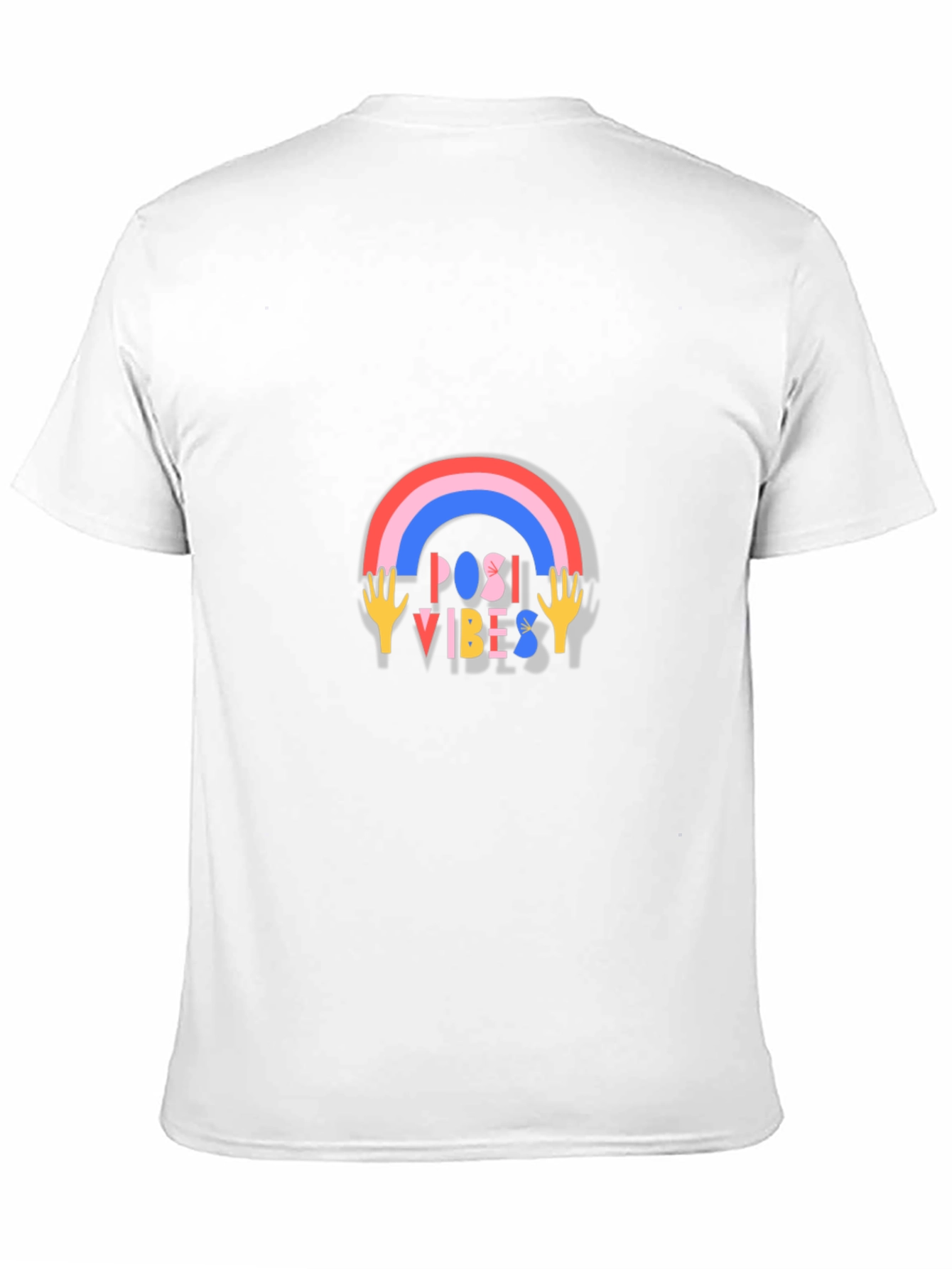 Positive Vibes Graphic Tee - Trendy Casual Wear