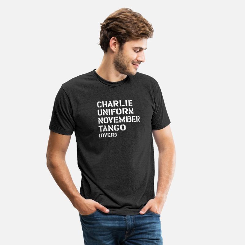 Charlie Uniform November Tango over Military