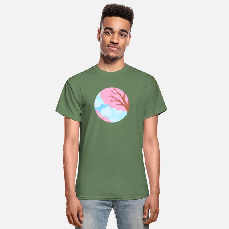 Cherry Blossom Sky Illustration