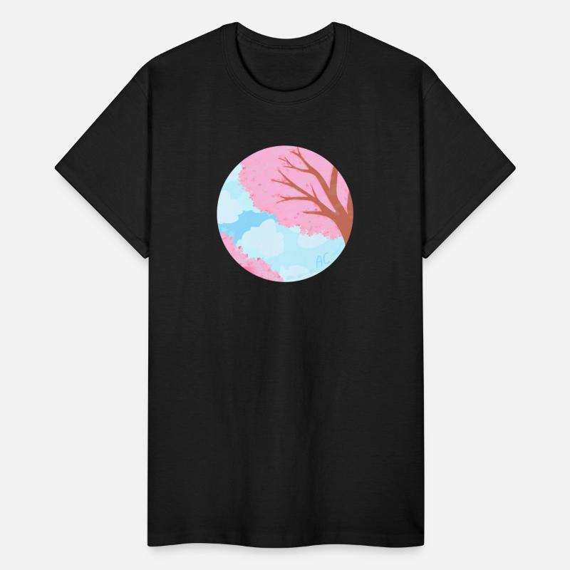 Cherry Blossom Sky Illustration