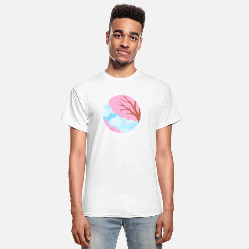 Cherry Blossom Sky Illustration