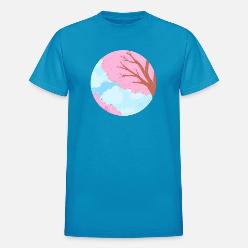 Cherry Blossom Sky Illustration