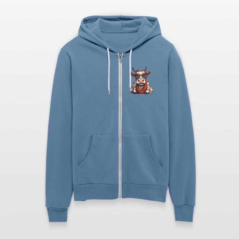 Chic and Playful Cow