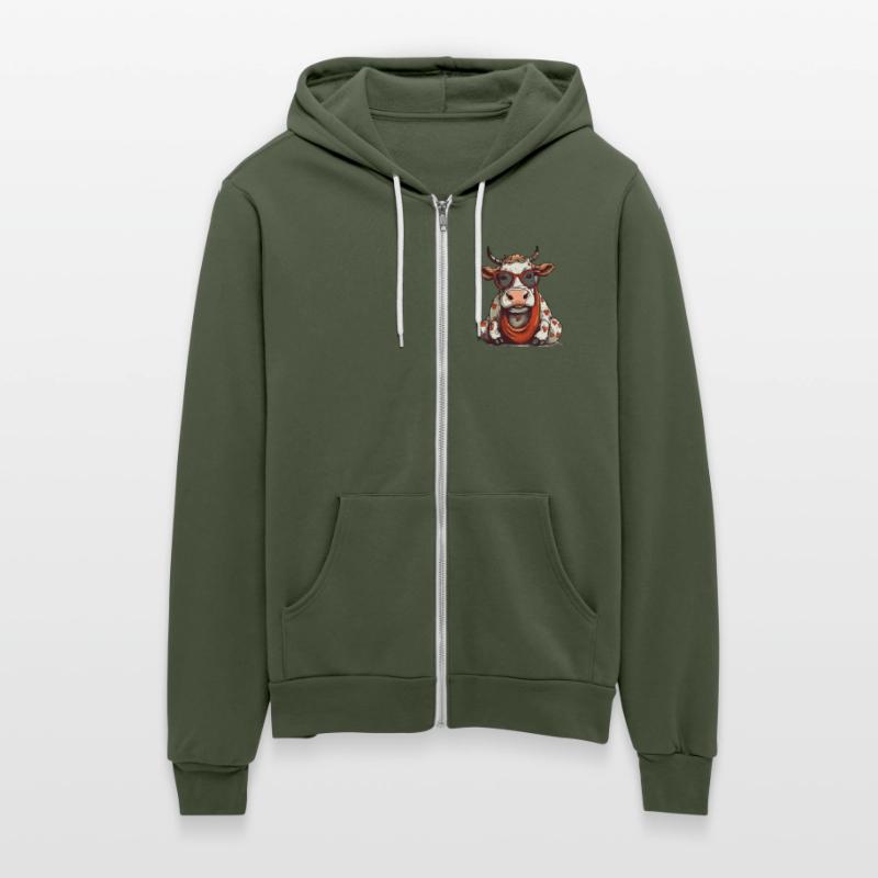 Chic and Playful Cow