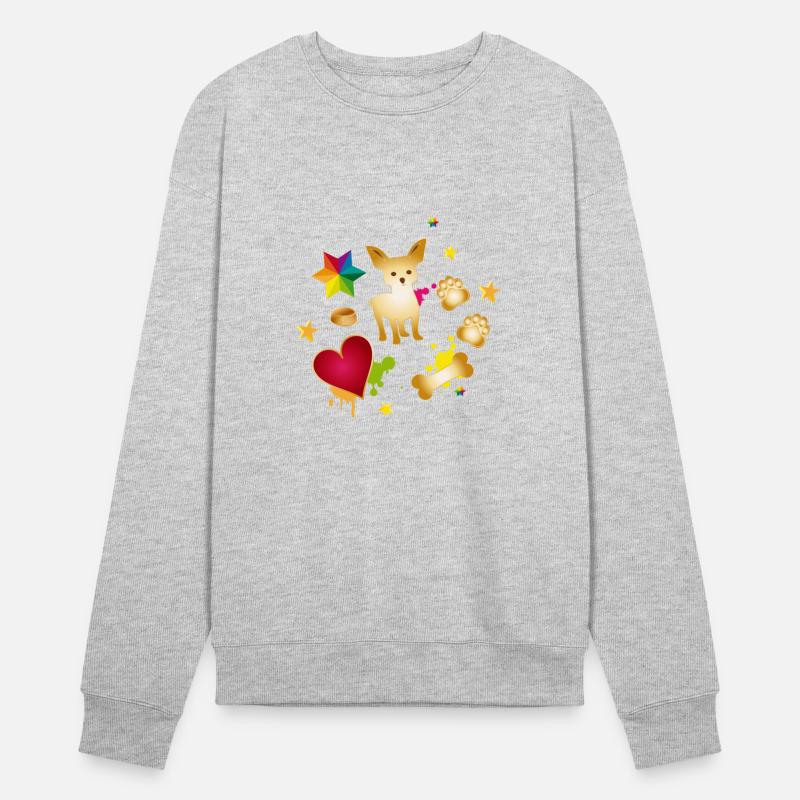 Chihuahua with colorful dog accessories