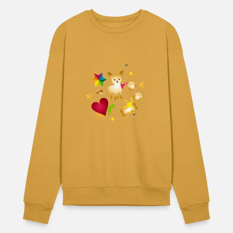 Chihuahua with colorful dog accessories