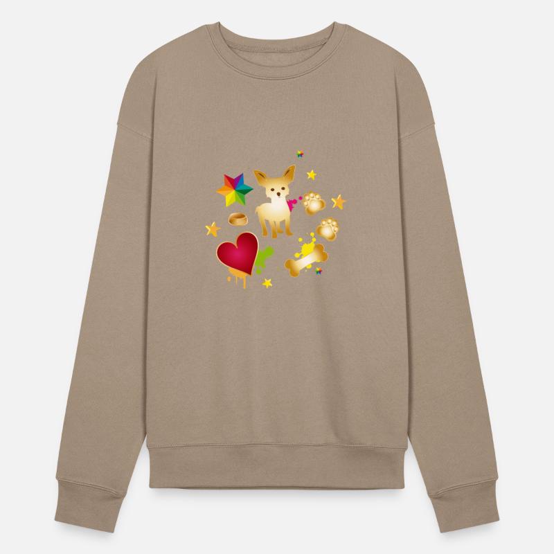 Chihuahua with colorful dog accessories